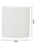 BHS Osuna round plaster wall light, UK version
