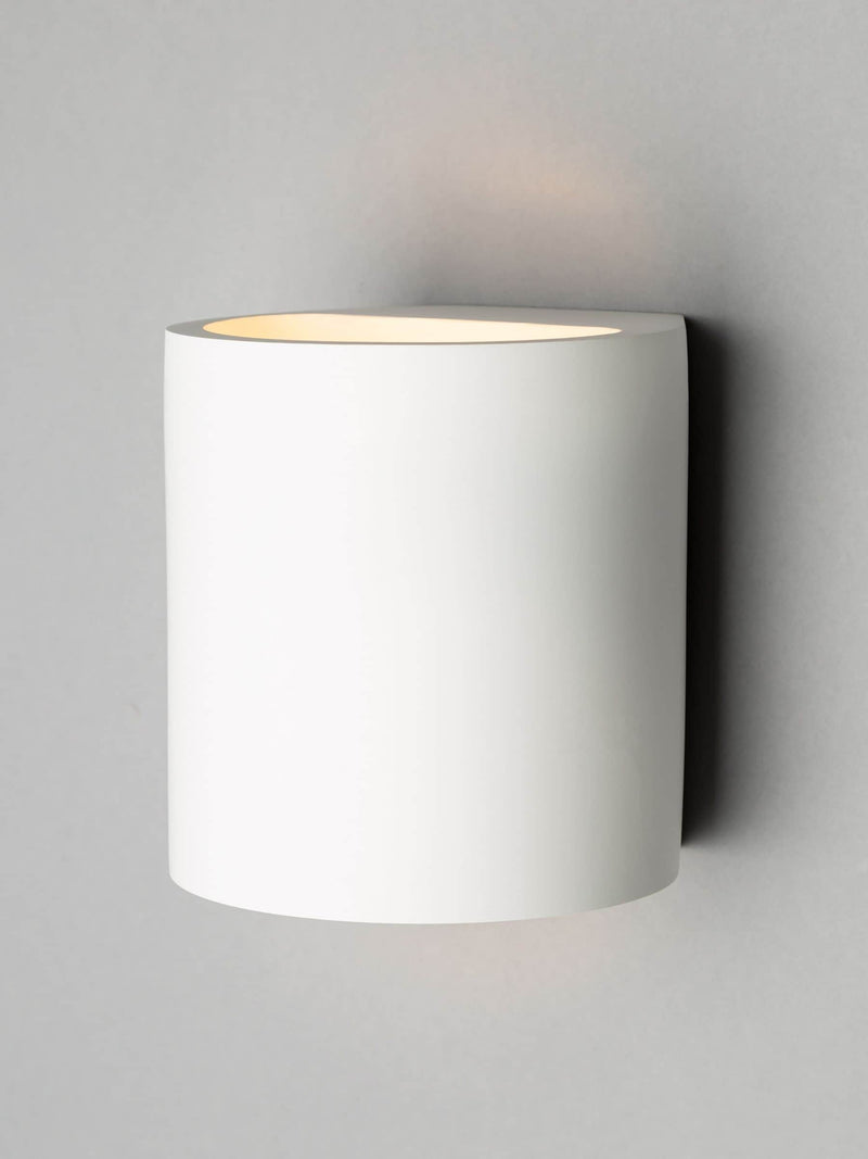 BHS Osuna round plaster wall light, UK version