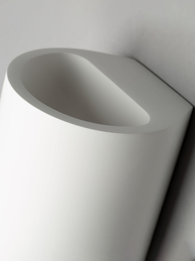 BHS Osuna round plaster wall light, UK version