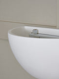 BHS Rhonda paintable plaster wall uplighter, imported from the UK