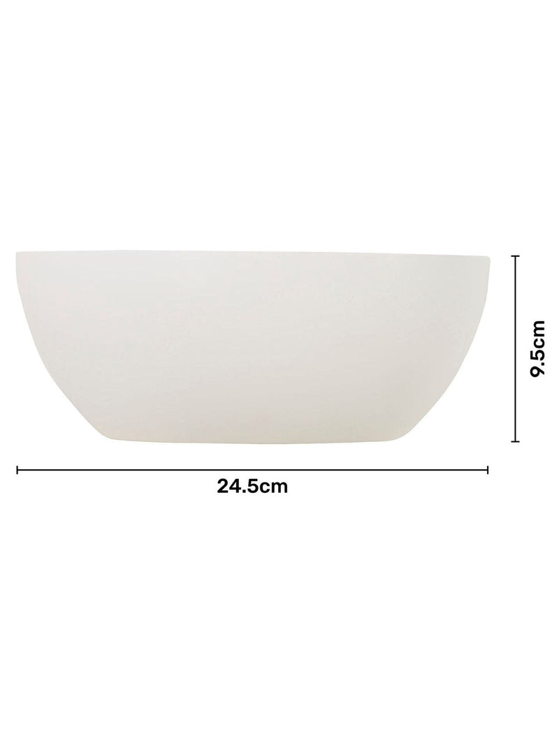 BHS Rhonda paintable plaster wall uplighter, imported from the UK
