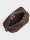 Osprey London Brown Toby Leather Wash Bag, UK version