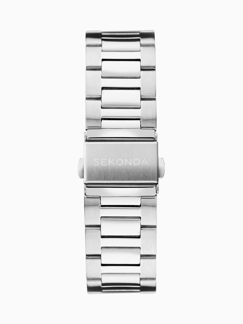 Sekonda Silver watch stainless steel bracelet (British brand)