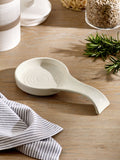 Hayden cream speckle spoon rest - British product