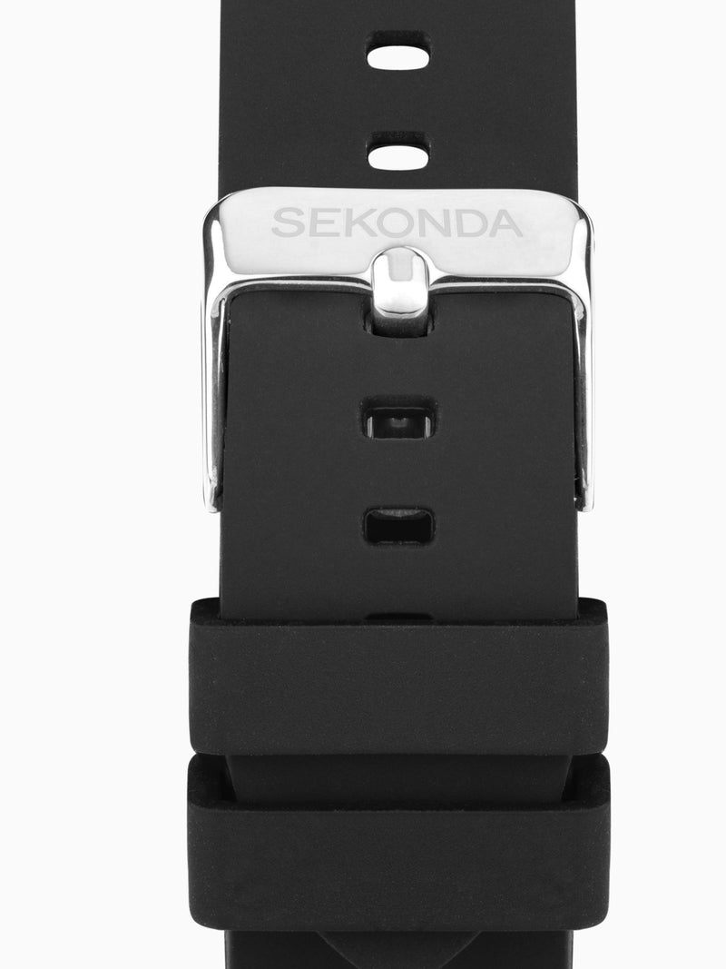Sekonda Black Circuit watch 39mm (British brand)