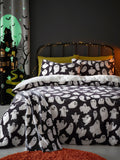 Bedlam Black Spooky Ghosts Duvet Cover Set - British product