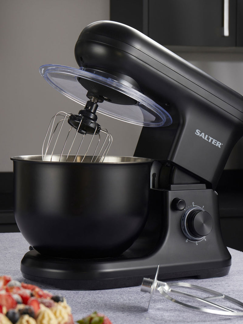 Salter Black Kuro 1200W Stand Mixer with 5L bowl (British brand)