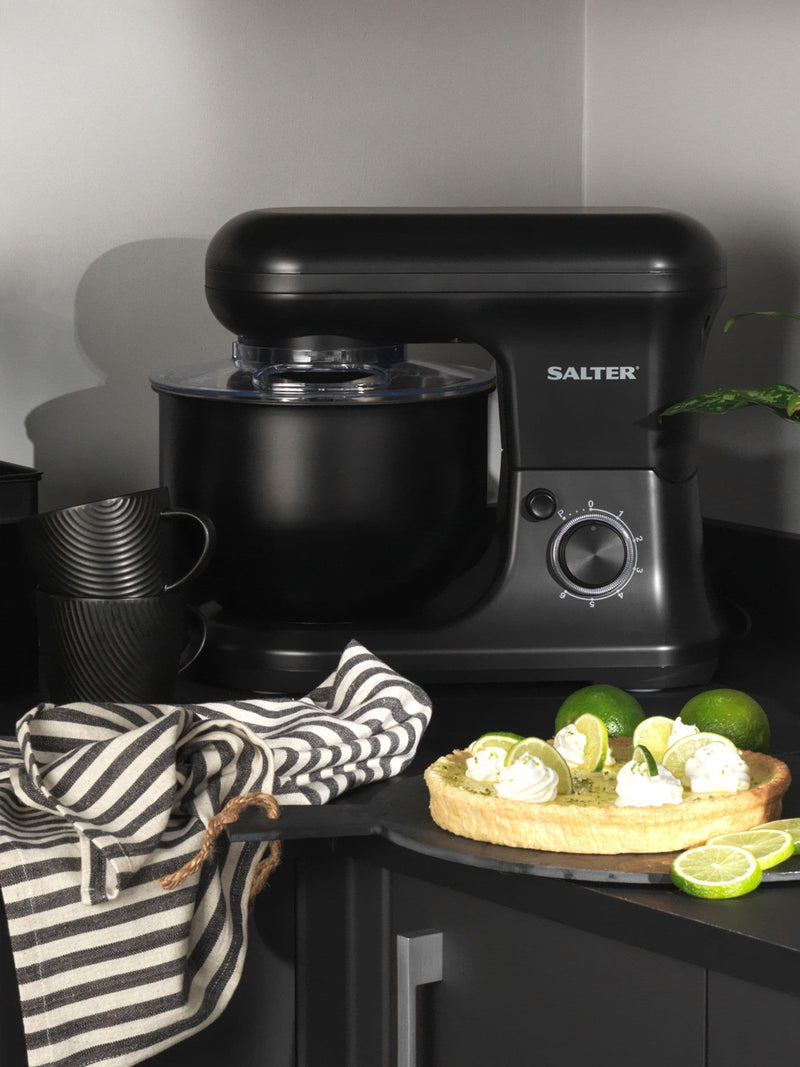 Salter Black Kuro 1200W Stand Mixer with 5L bowl (British brand)