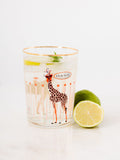 Yvonne Ellen Giraffe Hi Ball Glasses Set of 2 (British brand)