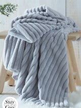 Next Appletree Morritz Faux Fur Throw 130 x 180 cm- Buy online at McGrocer