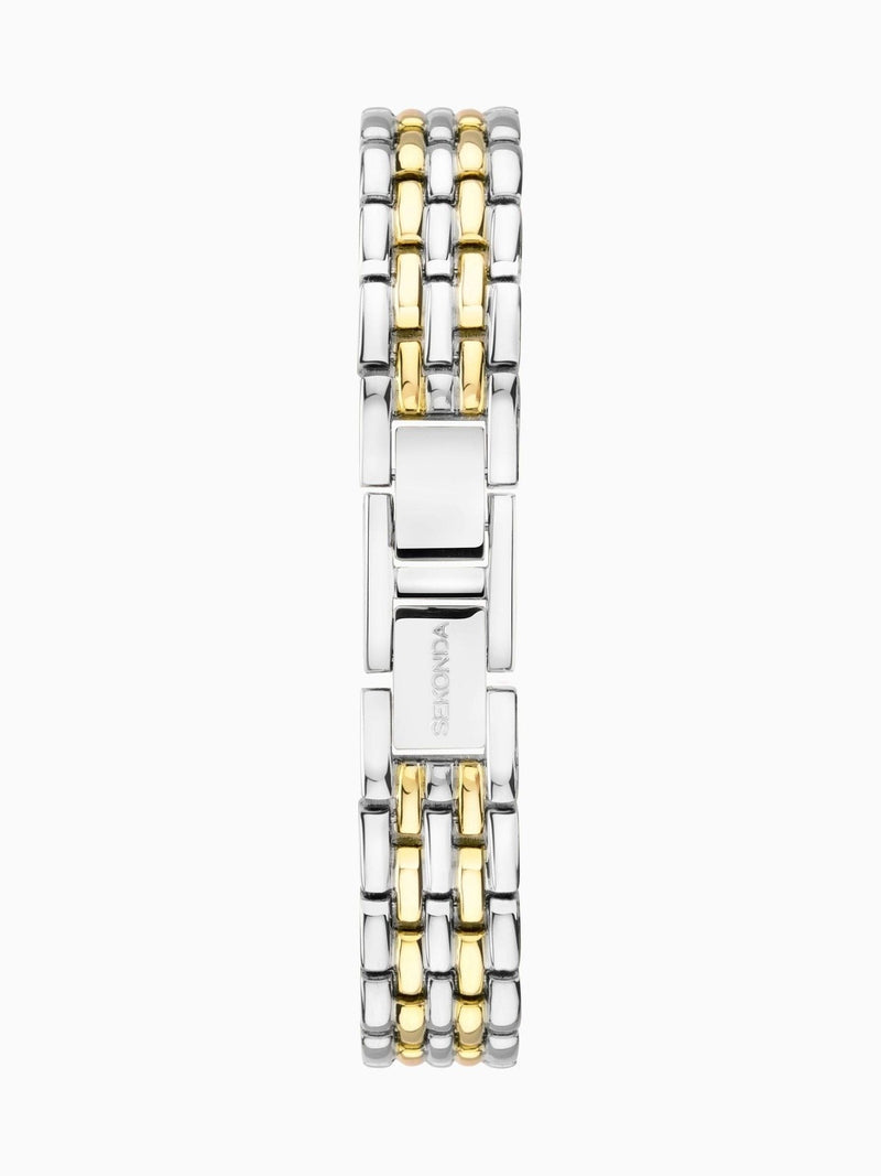 Sekonda Gold Tone Monica Two Tone Bracelet Watch (British brand)