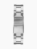 Sekonda men's silver stainless steel bracelet watch (British brand)