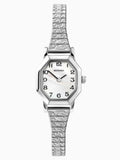 Sekonda White Mila watch with mother-of-pearl dial 21mm (British brand)