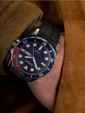 Sekonda Blue Tidal Rubber Strap Watch 44mm (British brand)