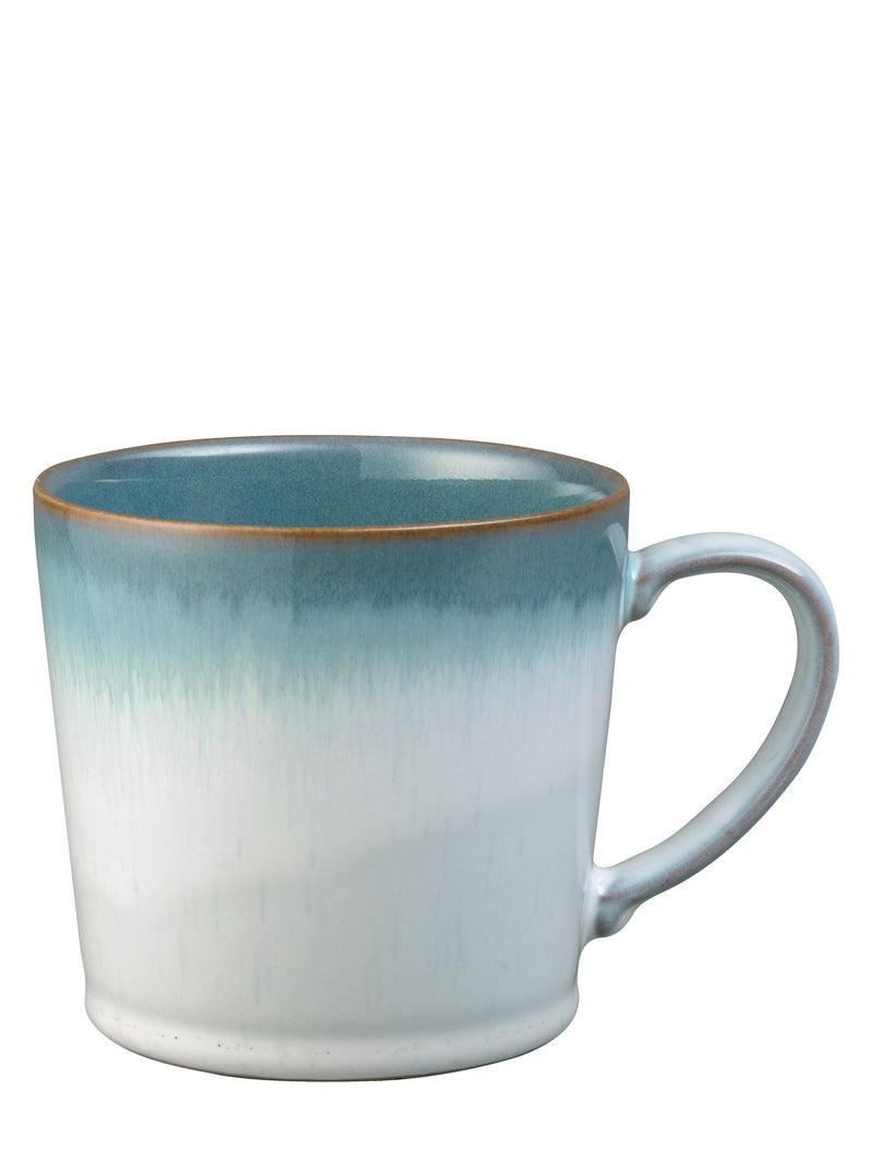 Denby Azure Haze Green Large Mugs - British product