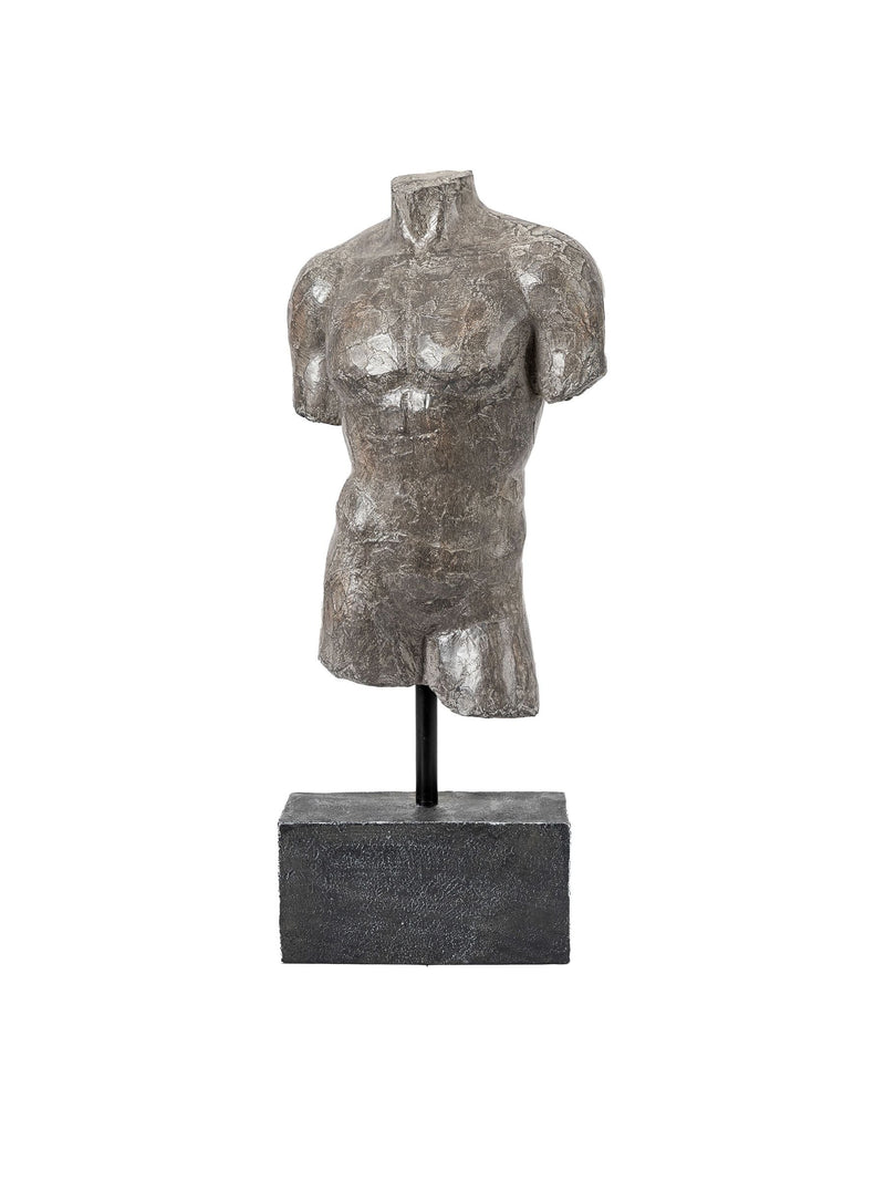 Gallery Home Grey Adonis resin sculpture, UK version