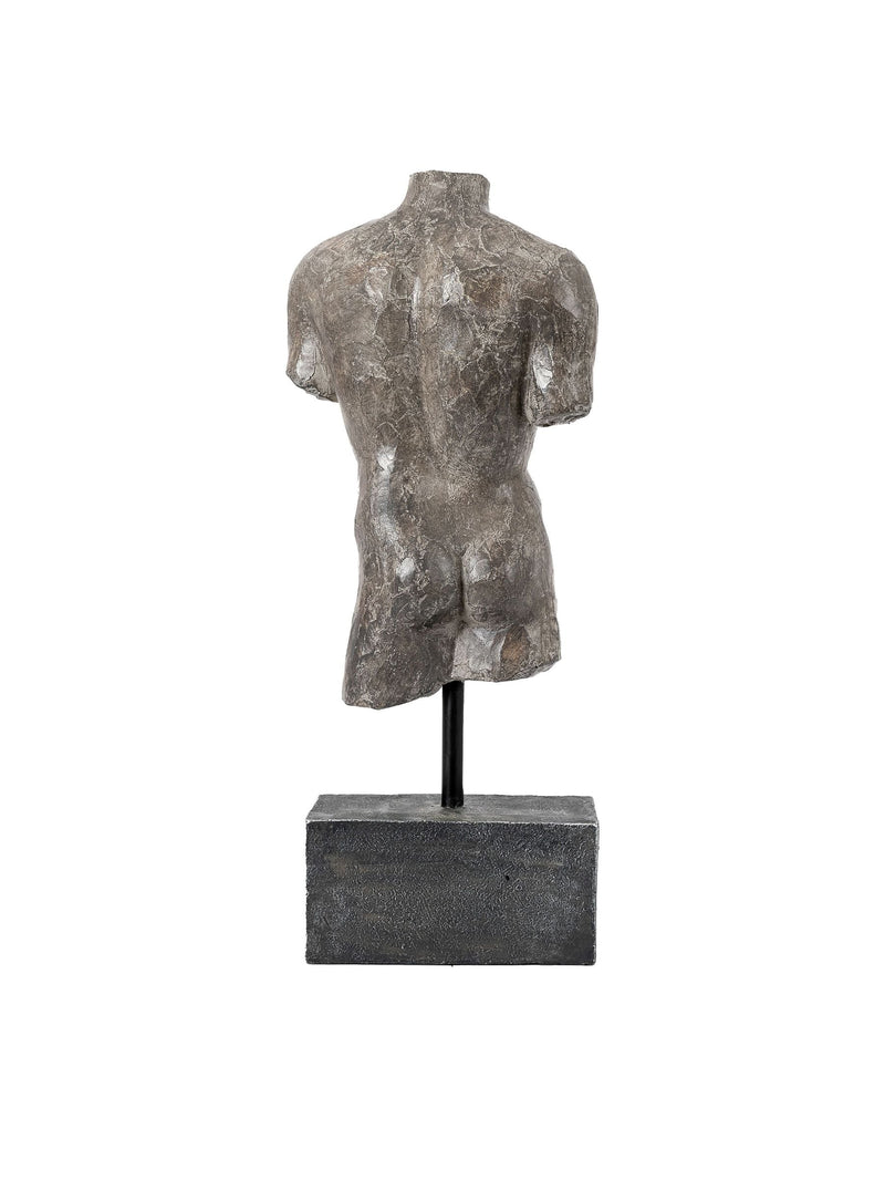 Gallery Home Grey Adonis resin sculpture, UK version