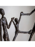 Gallery Home Black Swing Ornaments Sculpture 30cm UK version