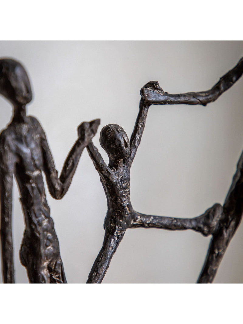 Gallery Home Black Swing Ornaments Sculpture 30cm UK version