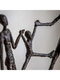 Gallery Home Black Swing Ornaments Sculpture 30cm UK version