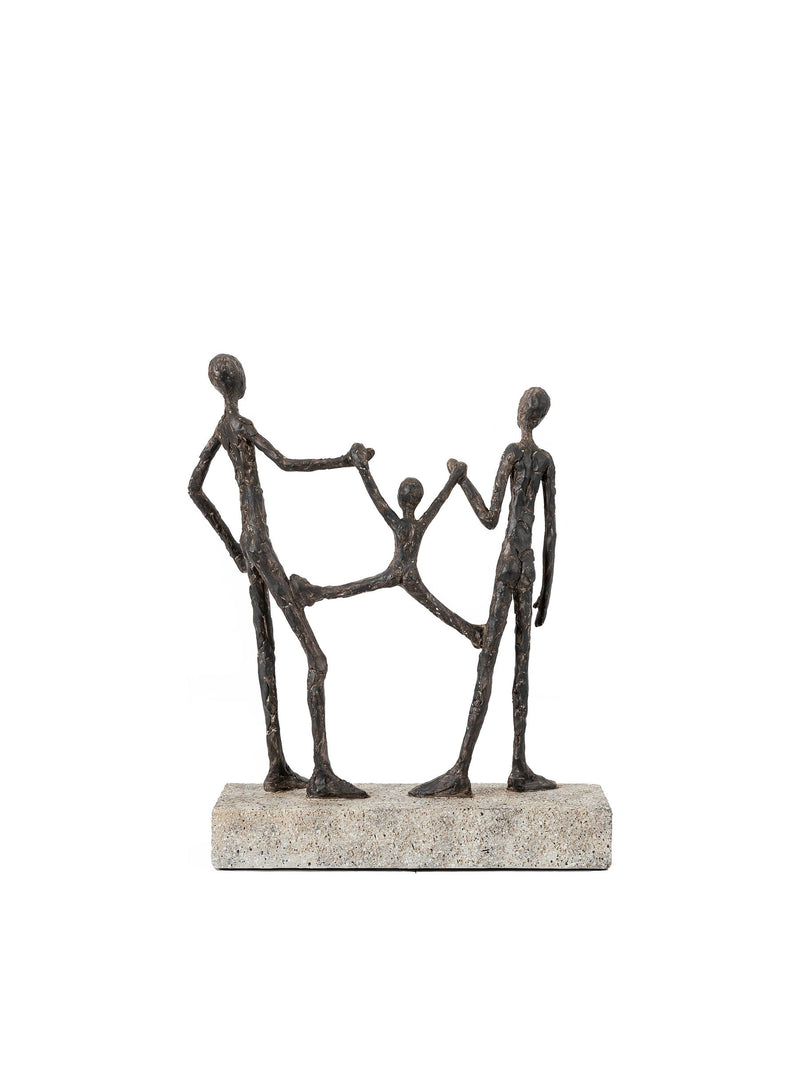 Gallery Home Black Swing Ornaments Sculpture 30cm UK version