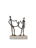 Gallery Home Black Swing Ornaments Sculpture 30cm UK version