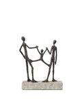 Gallery Home Black Swing Ornaments Sculpture 30cm UK version