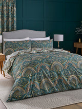 Next Dreams & Drapes Blue Palais Reversible Duvet Cover Set- Buy online at McGrocer
