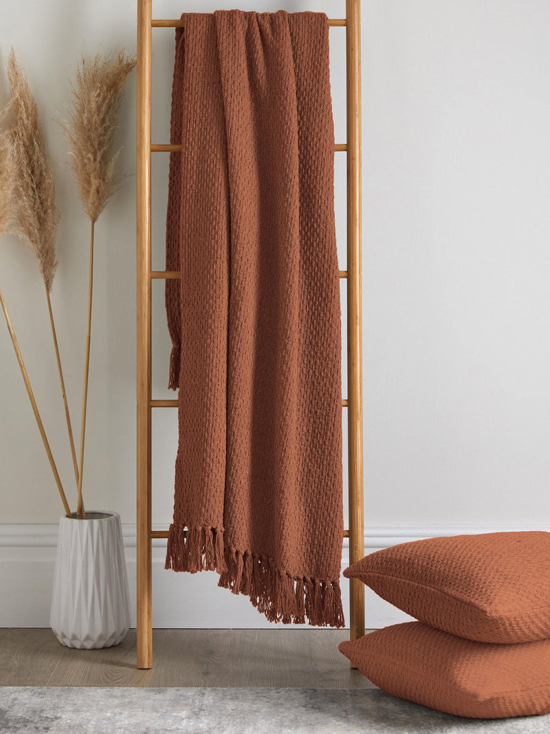Drift Home Orange Hayden bedspread 130x180cm, UK version