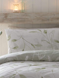 Drift Home Green Eliza duvet cover set - British product