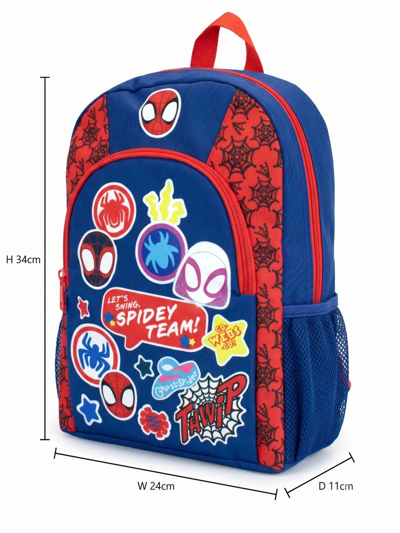 Marvel Spidey and His Amazing Friends backpack navy red (British brand)