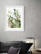 Next East End Prints Green Foliage Print by Dan Hobday Framed Art Print- Buy online at McGrocer