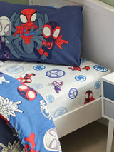 Disney Spidey and His Amazing Friends 100% Cotton Fitted Sheet Single