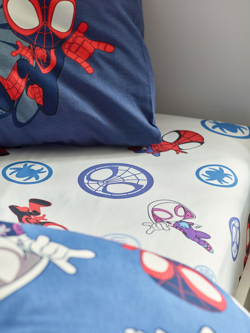 Disney Spidey fitted sheet, imported from the UK
