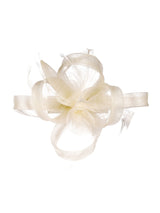 Jon Richard Cream Small Feather Fascinator Hair Clip
