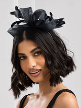 Next Jon Richard Black Medium Fascinator Headband- Buy online at McGrocer