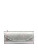 Next Lotus Silver Clutch Bag with Chain- Buy online at McGrocer