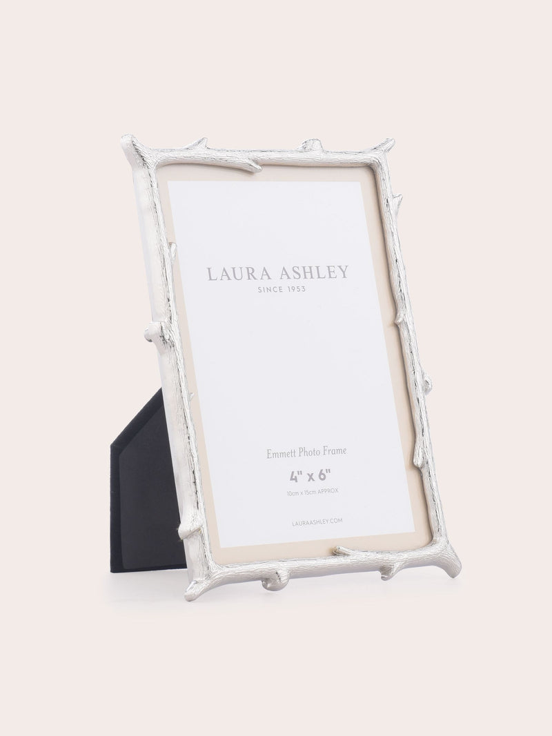 Laura Ashley polished nickel Emmett photo frame, UK version