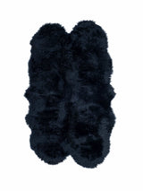 Next Naturally Sheepskins Black Quad Sheepskin Rug- Buy online at McGrocer