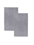 Catherine Lansfield grey cotton bath sheet towels 90x140cm - British product