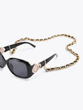 Carvela sunglasses chain black (British brand)