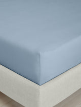 Bianca Blue Extra Deep Fitted Bed Sheet