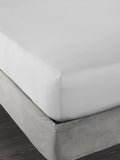 Bianca Dove Grey 400 thread count fitted sheet - British product