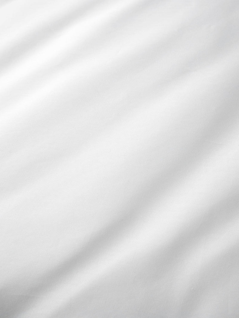 Bianca White 180 Thread Count Cotton Fitted Sheet