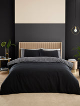 Next Catherine Lansfield Black Artemis Greek Key Reversible Duvet Cover Set- Buy online at McGrocer