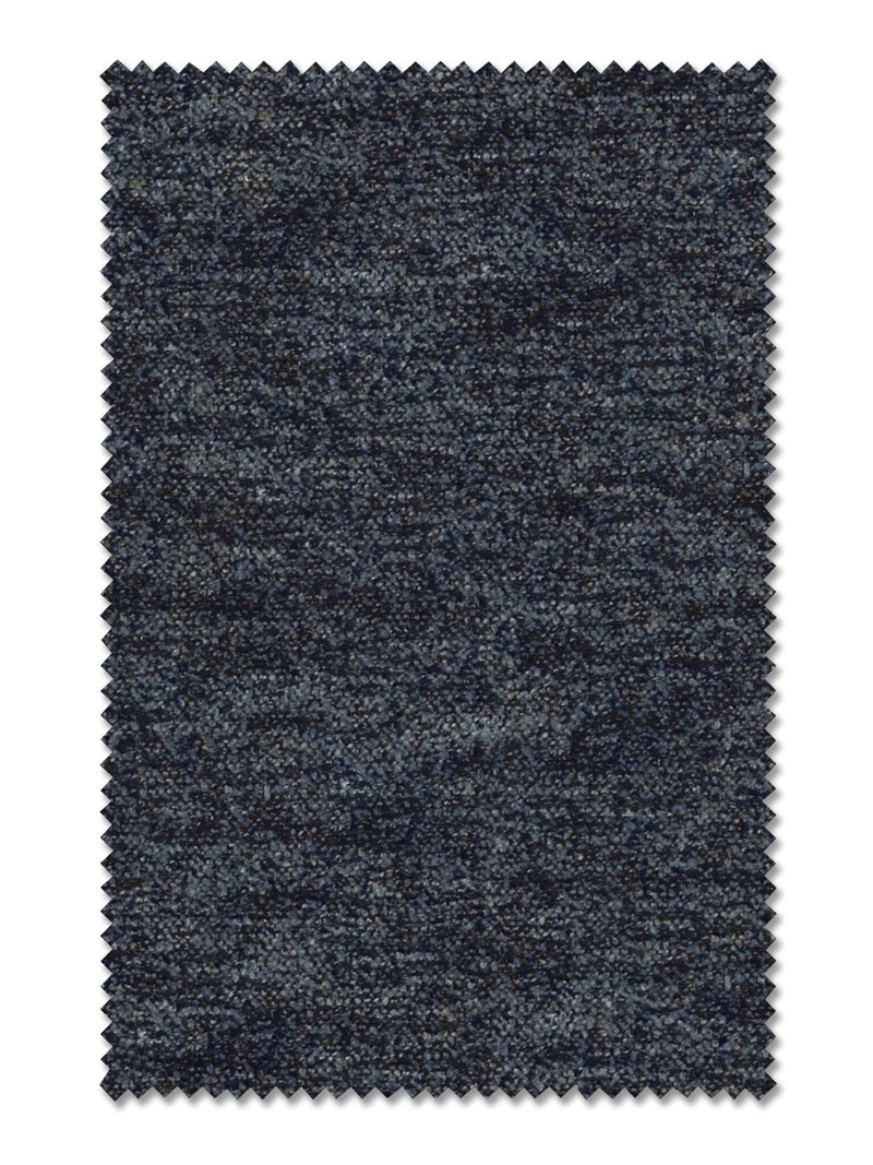 Navy blue boucle curtains made to measure - British product