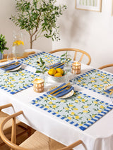Next Furn Blue Lemons Table Placemats Set of 4- Buy online at McGrocer