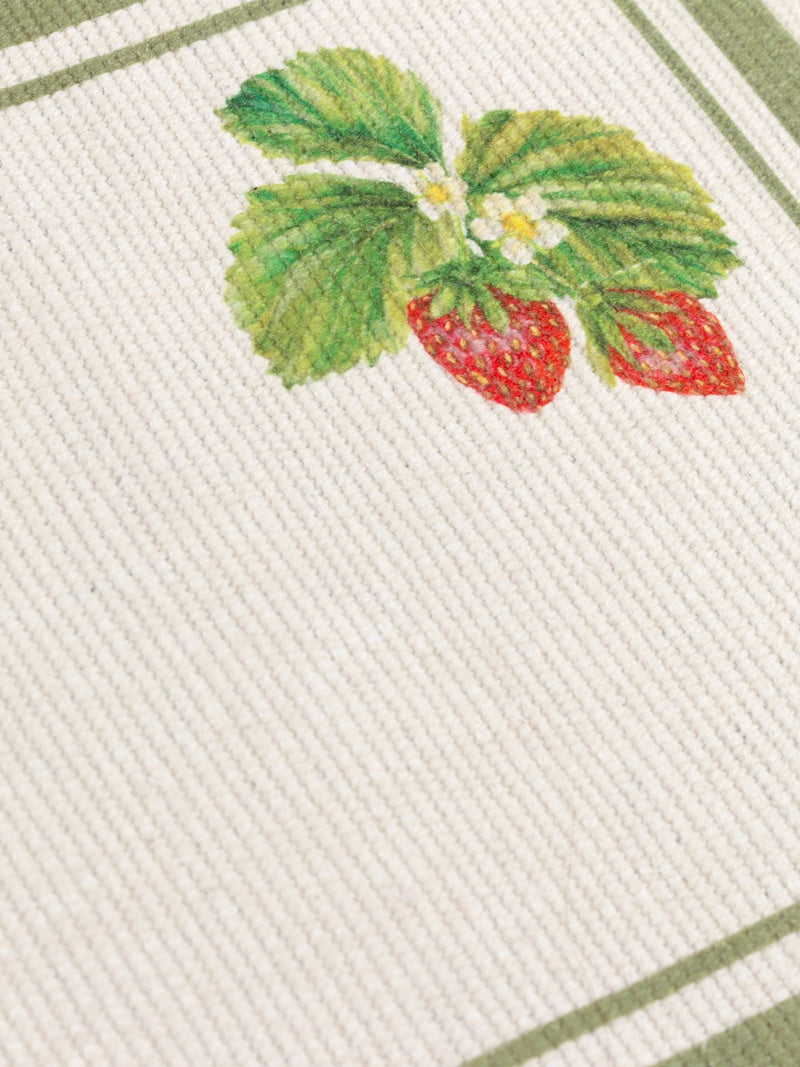 Evans Lichfield Green Strawberry placemats 46x36cm - British product