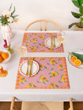 Furn Oranges table placemats set of 4 - British product