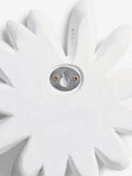 White daisy flower wall art set of 3 framed resin plaques (British brand)